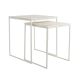 Set Of 2 Coffee Tables in White