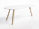 Alida Round Dining/ Coffee Table in White