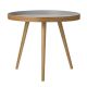 Breve Coffee Table, Bamboo w/Grey Top