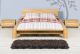 James Low Contemporary Design Solid Oak Bed - With Electric Bed Base Option