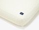 Fitted Sheet | Baby Cot Bed Sheet | 100% Organic Cotton | White & Dots