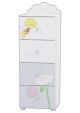 Bumble Bee - Children's Narrow Chest Of Drawers (4 drawers)
