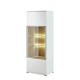 Modern High Gloss Display Cabinet - White