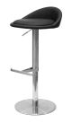 Black High Stainless Steal Bar Stool