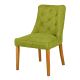 California Accent Chair With Oak Legs - Oasis Green