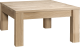 Selene square oak coffee table