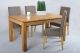 Solid Oak Extending Dining Table And Chairs