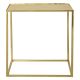 Cube Table, Gold Finish