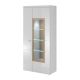 Cube High Gloss White Display Cabinet