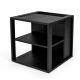 Cube Side Table Oak Black 