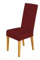 Jack Dining Chairs Solid Oak Legs & Velvet Red Fabric
