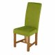 Kensington Dining Chair High Back Upholstered Chair chartreuse
