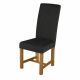 Kensington Dining Chair High Back Upholstered Chair Onyx
