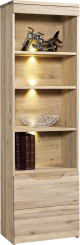 Selene Oak Bookcase