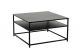 Dura steel black upper shelf coffee table (smaller size)