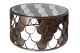Abstract fish scale coffee table