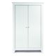 “Flemish White” 2-Door Wardrobe