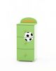Football Fan - Children's Narrow Chest Of Drawers (3 drawers)