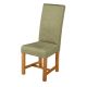 Kensington Fabric Dining Chair with Solid Oak Legs - Grey