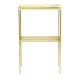 Modern Side Table in gold
