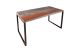 Industrial Desk With Chunky 5 cm wooden desk top