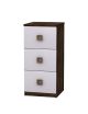 Olive Flower  Children's Narrow Chest Of Drawers (3 drawers)