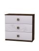 Olive Flower Children's Wide Chest Of Drawers (3 Drawers)