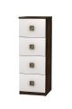 Olive Tattoo Children's Narrow Chest Of Drawers (4 drawers)