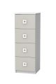 Dragon  Children's Narrow Chest Of Drawers (4 drawers)