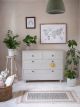 beautiful white chest of drawers