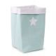 Canvas Large Toy Box in Mint