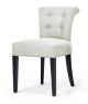 Ivory Chair with Buttons