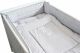 Newborn Grey Bedding Filled in Cubes