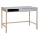 Scandinavian Desk Grey & Oak