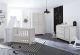 Line Nursery Set with Large Chest of Drawers