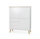 Tenzo Dot Designer Cabinet White & Oak