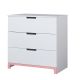 Peaches Nursery Chest Of Drawers Pink