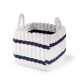 White Toy Basket - Baby Accesories