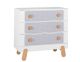 Inge Scandinavian Nursery Chest Of Drawers With Changing Top