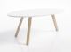Arvid Scandi Round Dining Table in White