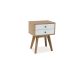 Scandic Oak Chest of 2 Drawers