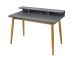 Console Desk With Grey Top