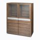 Home Office Double Display Cabinet 