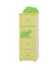 Turtle Children's Narrow Chest Of Drawers (4 drawers)