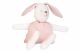 White and Baby Pink Decorative Bunny
