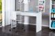 White High Gloss Office Desk With Drawers