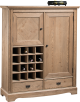 Wooden wine rack Atelie