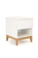 Scandi Side Table | Small Coffee Table in White 